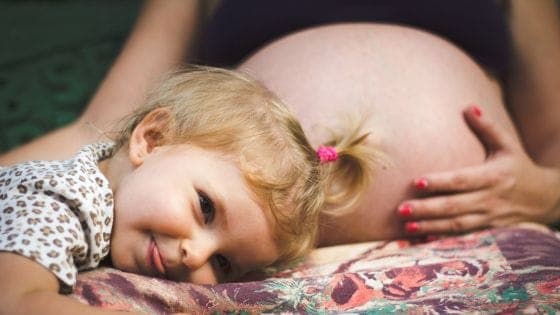 Bang voor bevalling 2e kindje